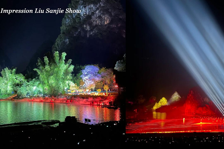 Guilin Romance Park Or Impression Sanjie Liu Hotel Transfer Yangshuo: Impression Liu Sanjie Show Hotel Pickup & Dropoff