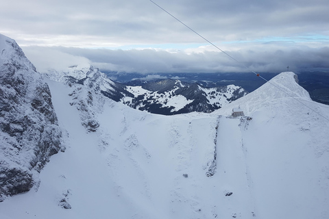 Winter Panorama Mount Pilatus: Small Group Tour from Basel Pilatus (Winter) small group tour from Basel