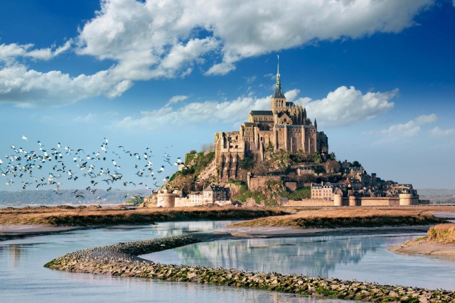 Visit Mont Saint Michelle Private round transfer from Le Havre in Mont Saint-Michel, France