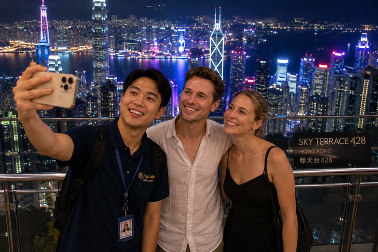 Hong Kong: Peak Tram Sky Terrace 428 & Photos Tour