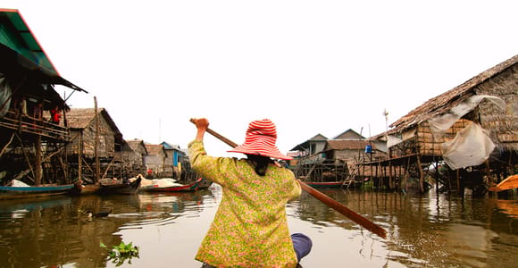 Siem Reap: Half-Day Kampong Phluk with Sunset, Boat & Guide