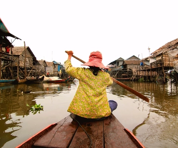 Siem Reap: Half-Day Kampong Phluk with Sunset, Boat & Guide