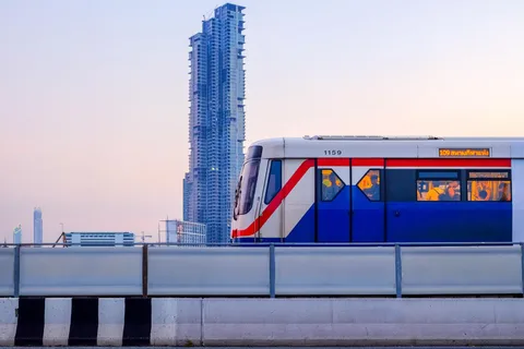 Bangkok : Carte journalière BTS Skytrain