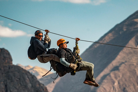 Zipline-Trip über das Heilige Tal