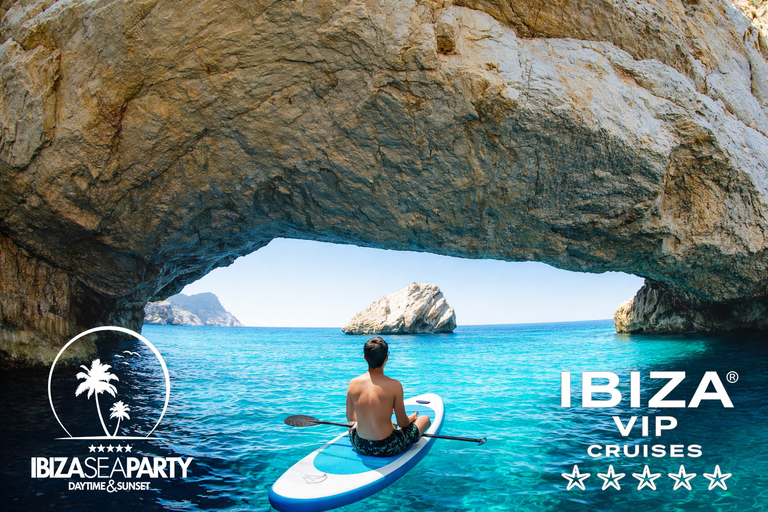 Ibiza: 2 islands & 1 beach — Es Vedra, Atlantis & Espalmador ADVANCE TICKET with 5h Advance Open Bar, Lunch & Dinner