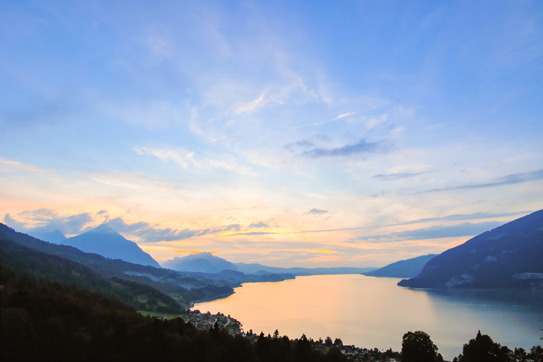 Interlaken: Passe de um dia de barco no Lago Thun e no Lago BrienzMeia Tarifa - 2ª Classe