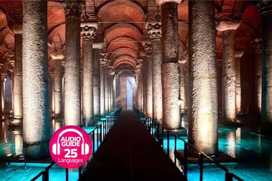 Istanbul: Cisterna Basilica – Eintritt ohne Anstehen. Foto: GetYourGuide