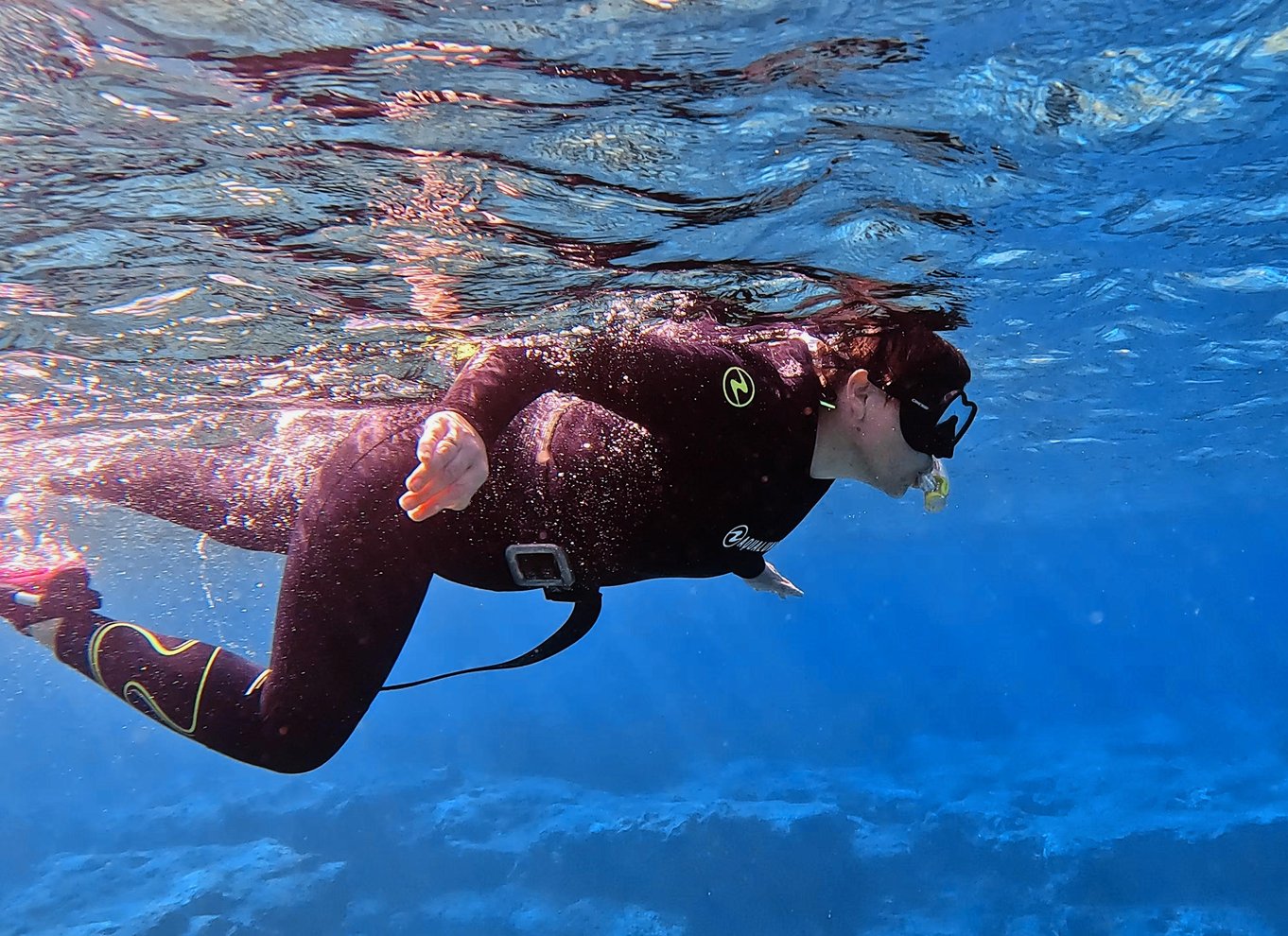 Guidet tur med snorkling i smukke Marathopoli