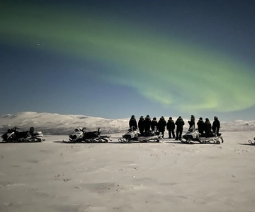 Björkliden/Abisko: Night Sky Snowmobile Tour