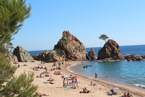 Desde Barcelona: Excursión de un día a Tossa de Mar con tiempo de playa