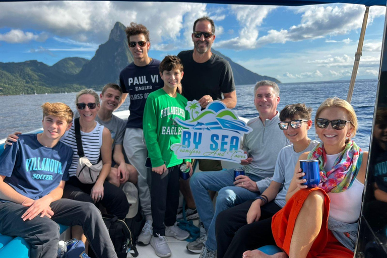 St. Lucia: Private Resort to Airport Speedboat Transfer