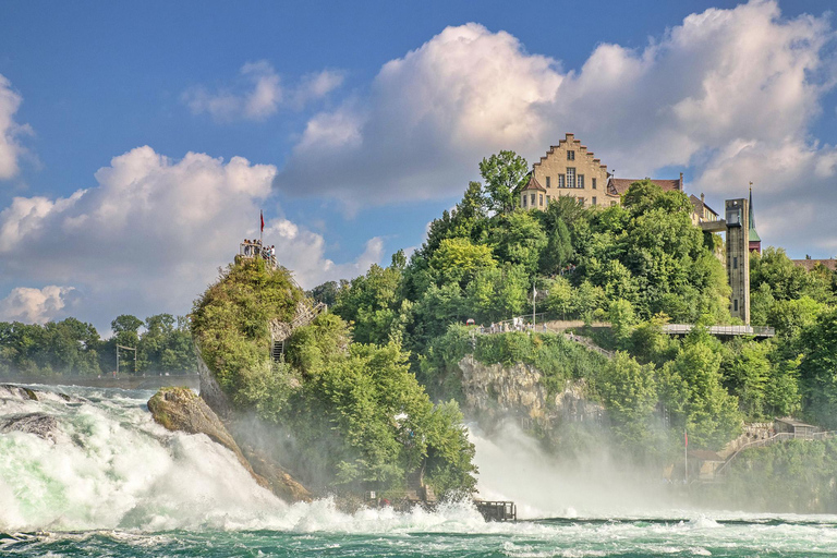 Besök vid Rhenfallet och Open Top City Tour i Zürich