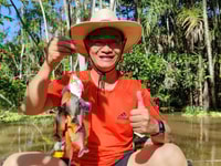 Jungle Iquitos 3D |boating+Piranha fishing+night excursion| - Housity