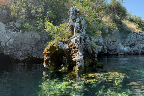 Kayaking Lake Ohrid with BBQ, from Ohrid.