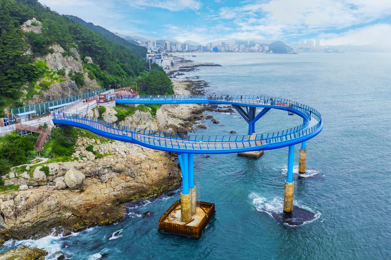 Busan: Beach Train, Gamcheon, Skywalk, Huinnyeoul Village Depart from Haeundae Station, Exit 5 at 9:30 am