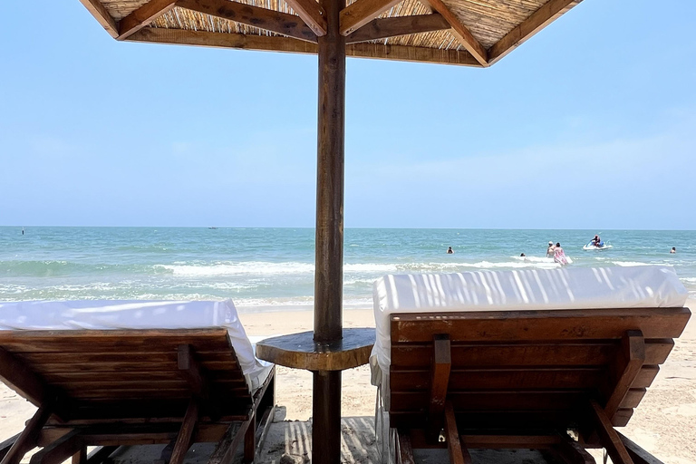 Cartagena: Luxury Day at Tierra Bomba in Ancestral Lounge with Lunch