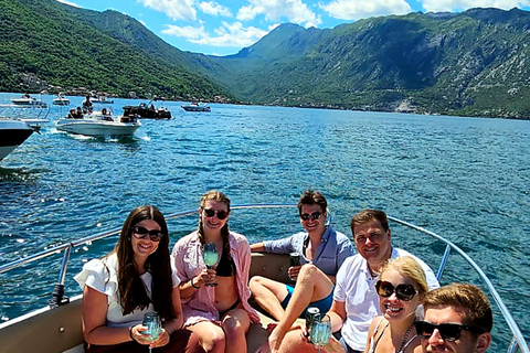Speed Boat Tour to Blue Cave, Lady of Rocks and Mamula