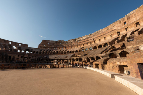 Rom: Colosseum Arena Colosseum Arena, Forum &amp; Palatinkullen Guidad turGruppresa på italienska