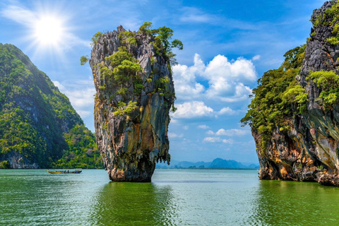 De Phuket: Ilha James Bond em um passeio de barco de cauda longa