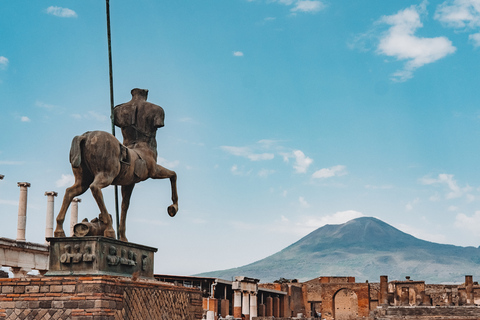 Desde Nápoles: Excursión de un día a Pompeya, Herculano y el Vesubio