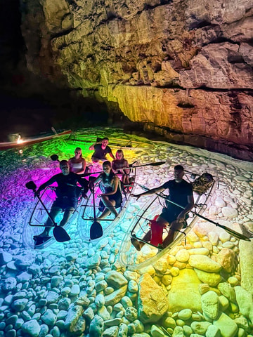 Pula: Sunset/Night Illuminated Transparent Kayak Cave Tour