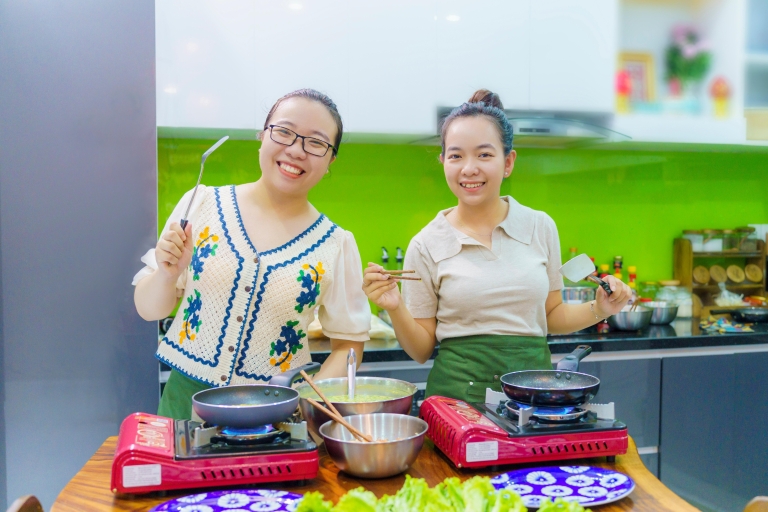 Clase de cocina casera en Da NangClase de cocina completa