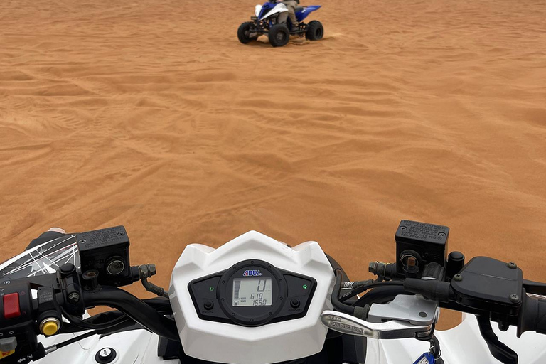 Dubai: Quad Bike or Dune Buggy Adventure and Optional ExtrasQuad Biking Dubai 30 minutes