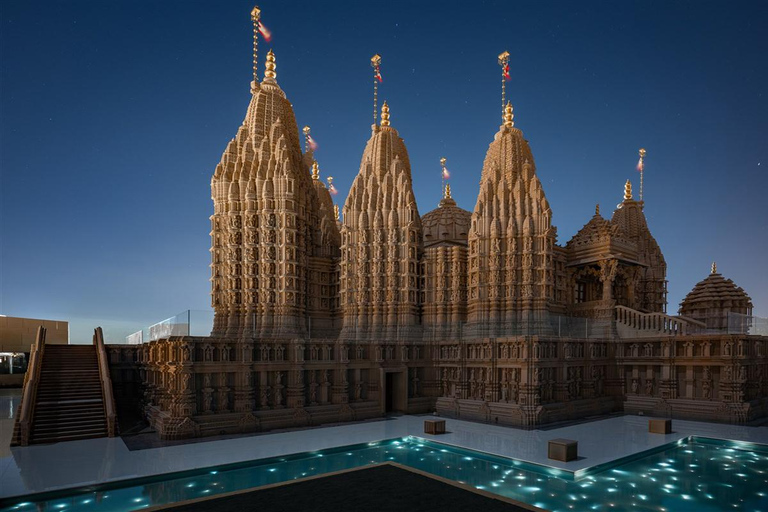 From Dubai: BAPS Hindu Temple Abu Dhabi Spiritual Experience