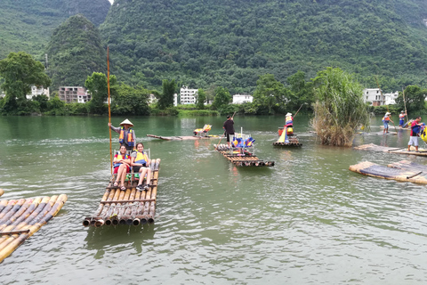 Li River, Reed Flute Cave,Xianggong Hill&Light Show Day Tour