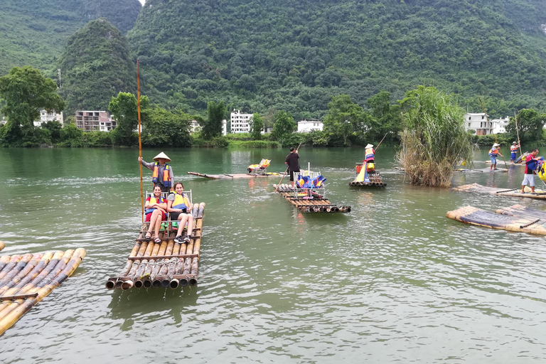Li River, Reed Flute Cave,Xianggong Hill&Light Show Day Tour