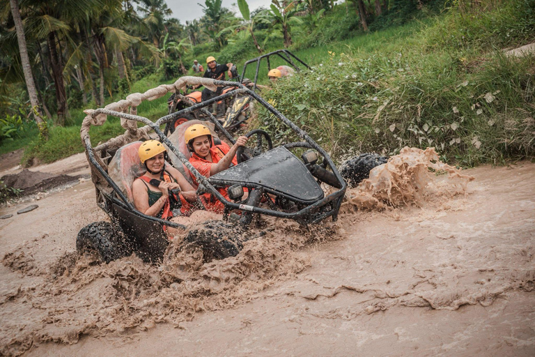 Bali: Blue Lagoon Snorkeling, Zipline, and UTV Buggy Tour Single Buggy, Zipline and Snorkeling with Transfer