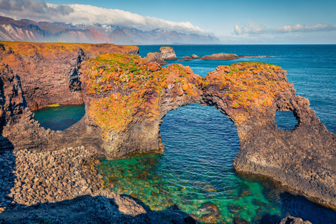 From Reykjavík: Snæfellsnes, Kirkjufell & Saxhóll Crater Pick up included