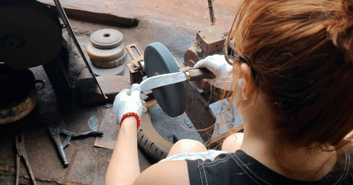 Best Family & Friend Day Trips and Activities in Vietnam 23 Hanoi Knife Making Traditional Workshop