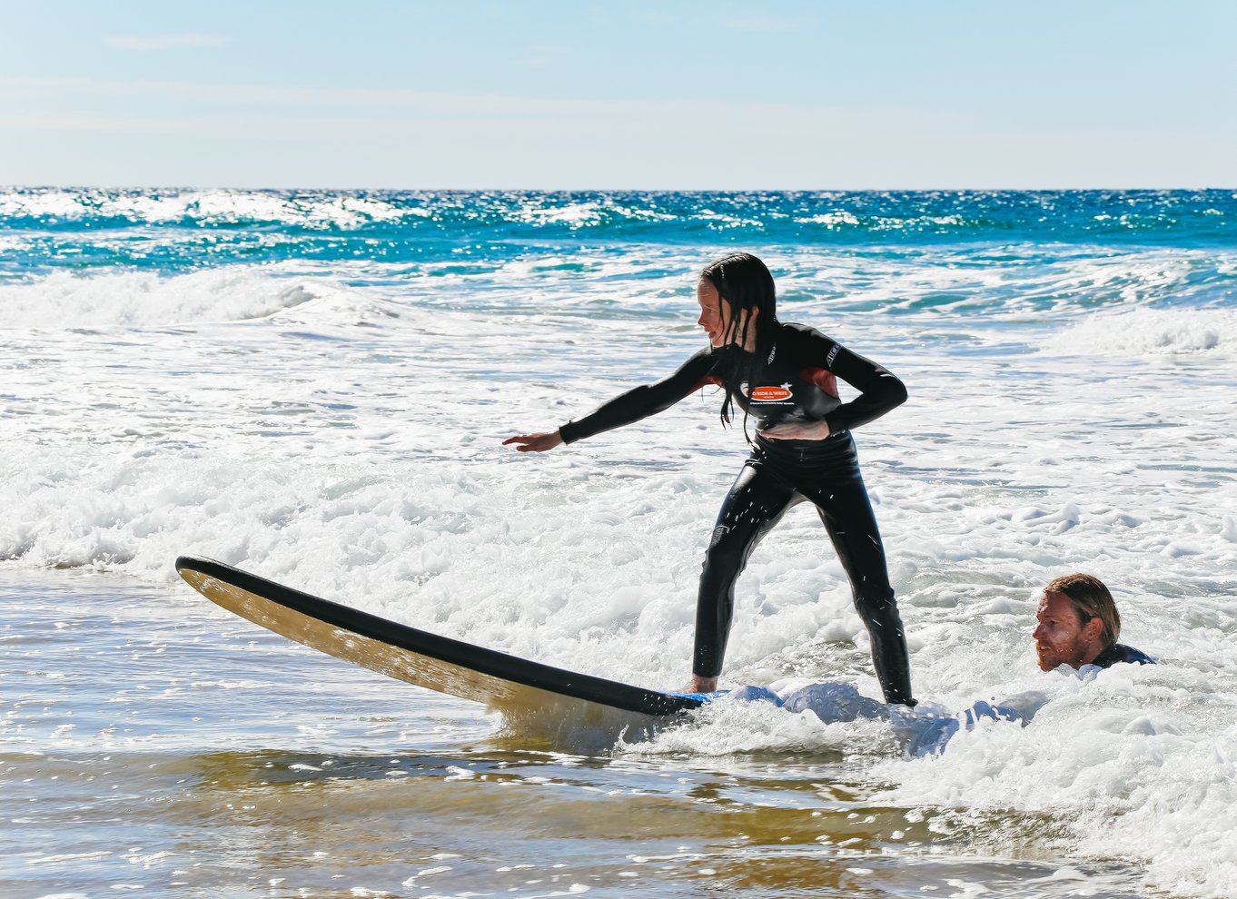 Surfers Paradise: Surflektion på Gold Coast