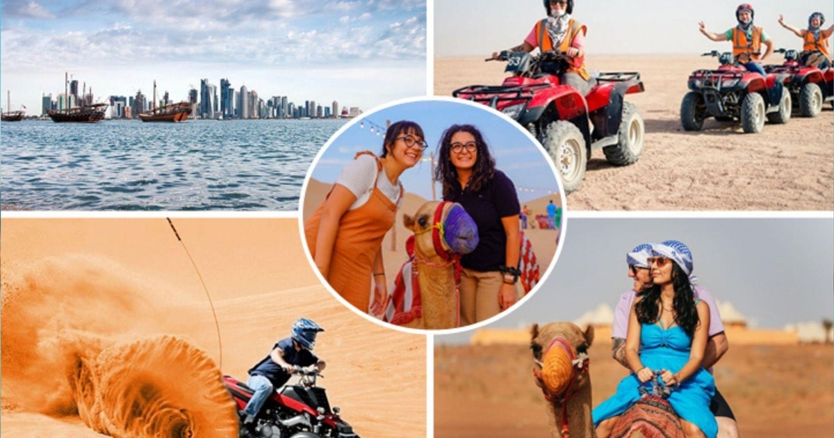 Qatar:ATV,Quad or Buggy DuneBashing,CamelRide & Sandboarding | GetYourGuide
