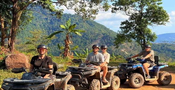 Koh Samui: 2 Hour ATV Jungle Adventure with Photos