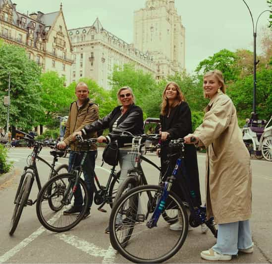 Riding bikes in central sales park