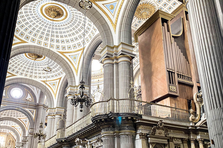 Från CDMX: dagsutflykt till Puebla, Cholula och Tonantzintla.Privat rundtur