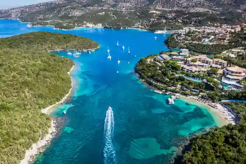 Karavostasi: Private Cruise to Syvota & Blue Lagoon
