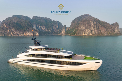 Ha Long & Lan Ha Bay Luxury Yacht: Dark Cave, Kayak, Sunset Private Car Transfer & Private Tour Guide & Shared Boat
