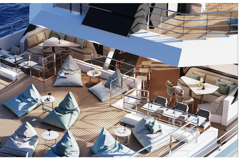 Split: Blue Lagoon Catamaran Cruise with Snacks