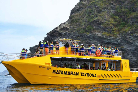 Santa Marta: Barco entre El Rodadero y Playa Bahía ConchaIndividual desde Santa Marta El Rodadero hasta Playa Bahía Concha