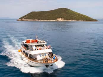 ¡Crucero privado de un día a la Laguna Azul con almuerzo y bebidas!
