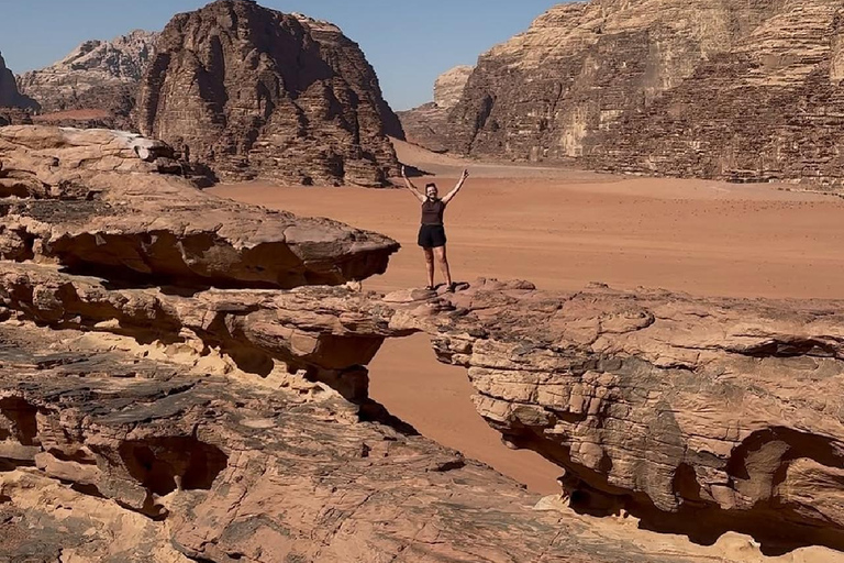 Wadi Rum: 2-Day Desert Tour with Camp Stay & Meals & Hiking