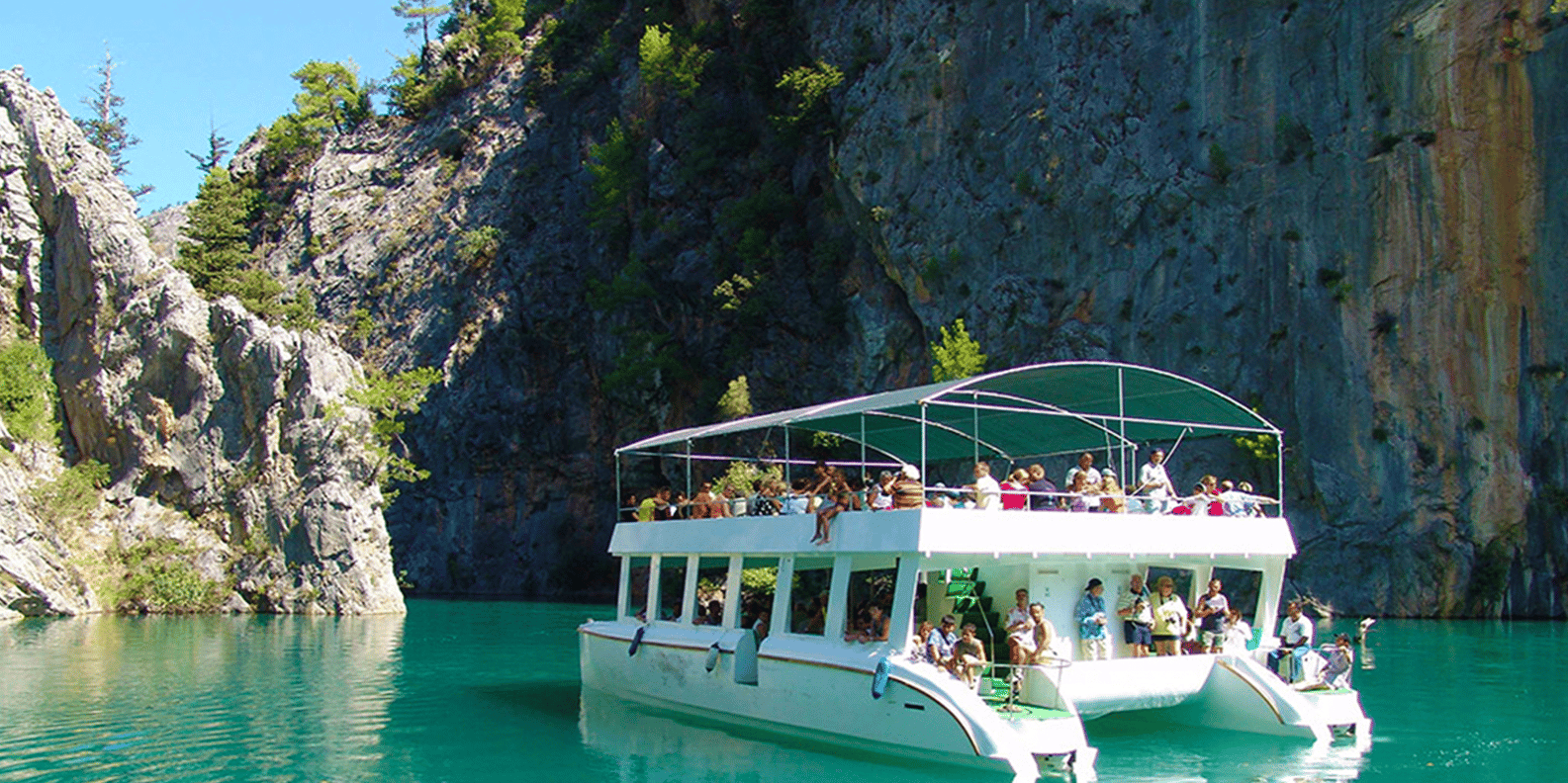 Green Canyon: Bootstour mit Mittagessen und Getränken ab Antalya