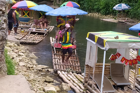 Bamboo rafting and hip strip mobay tour