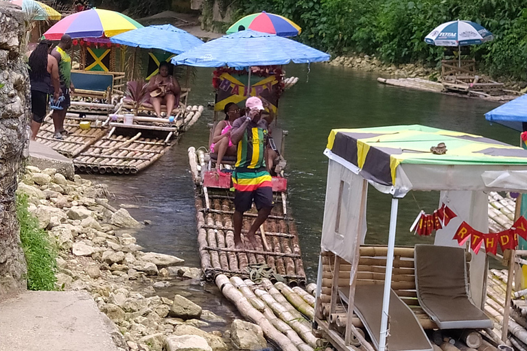 Bamboo rafting and hip strip mobay tour