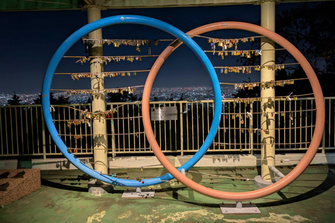 Osaka : visite nocturne du mont Ikoma avec la ligne d'horizon