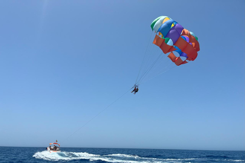 Lanzarote: Aventura de Parasailing em Puerto del CarmenParasailing para 1 pessoa