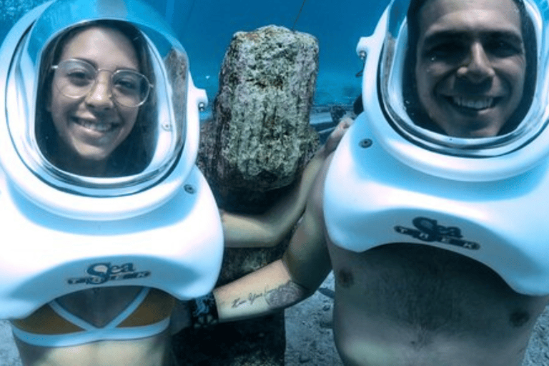 Boracay: Island Hopping with Buffet Lunch &amp; Helmet Diving